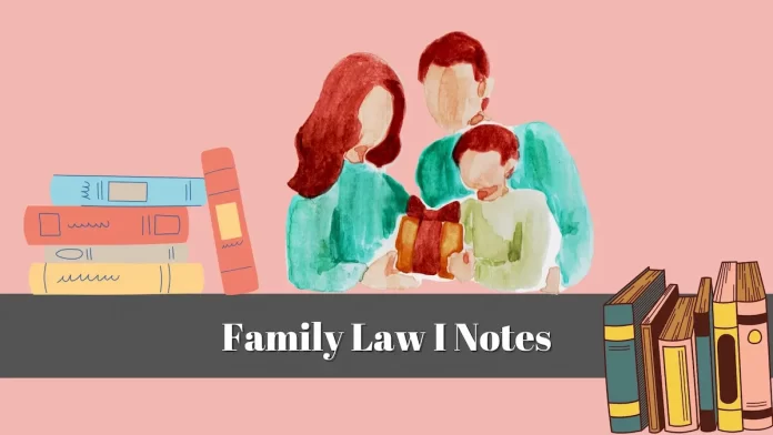family law 1 notes