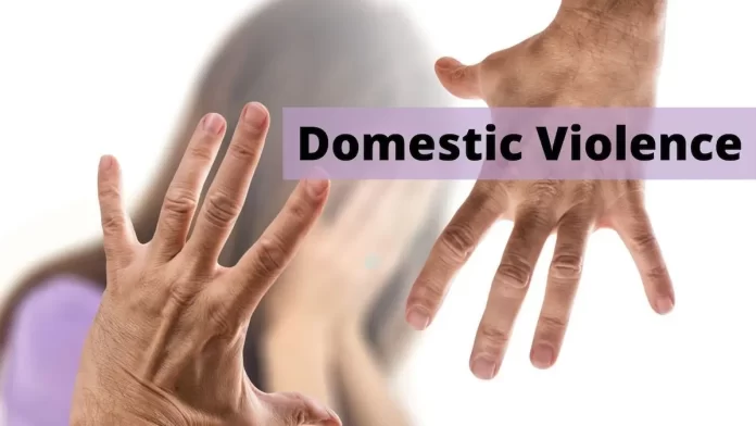 domestic violence illustration