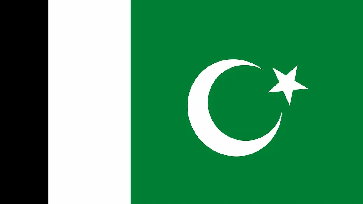 pak flag illustration