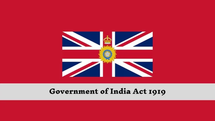 government of india act 1919