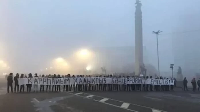 kazakhstan protests