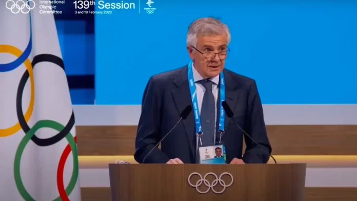 The 139th IOC Session taking place in Beijing