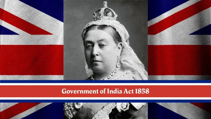 government of india act 1858