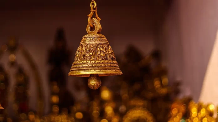 hindu temple bell