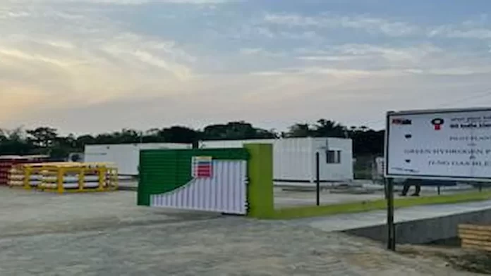 green hydrogen plant